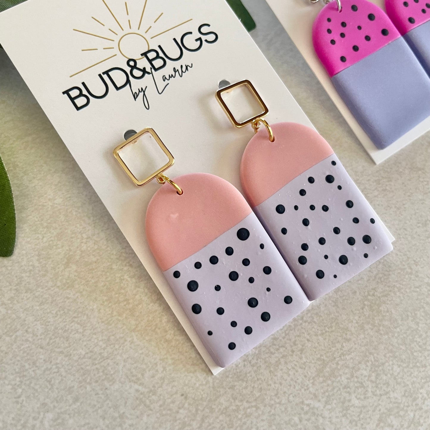 Abstract Dot Dangles