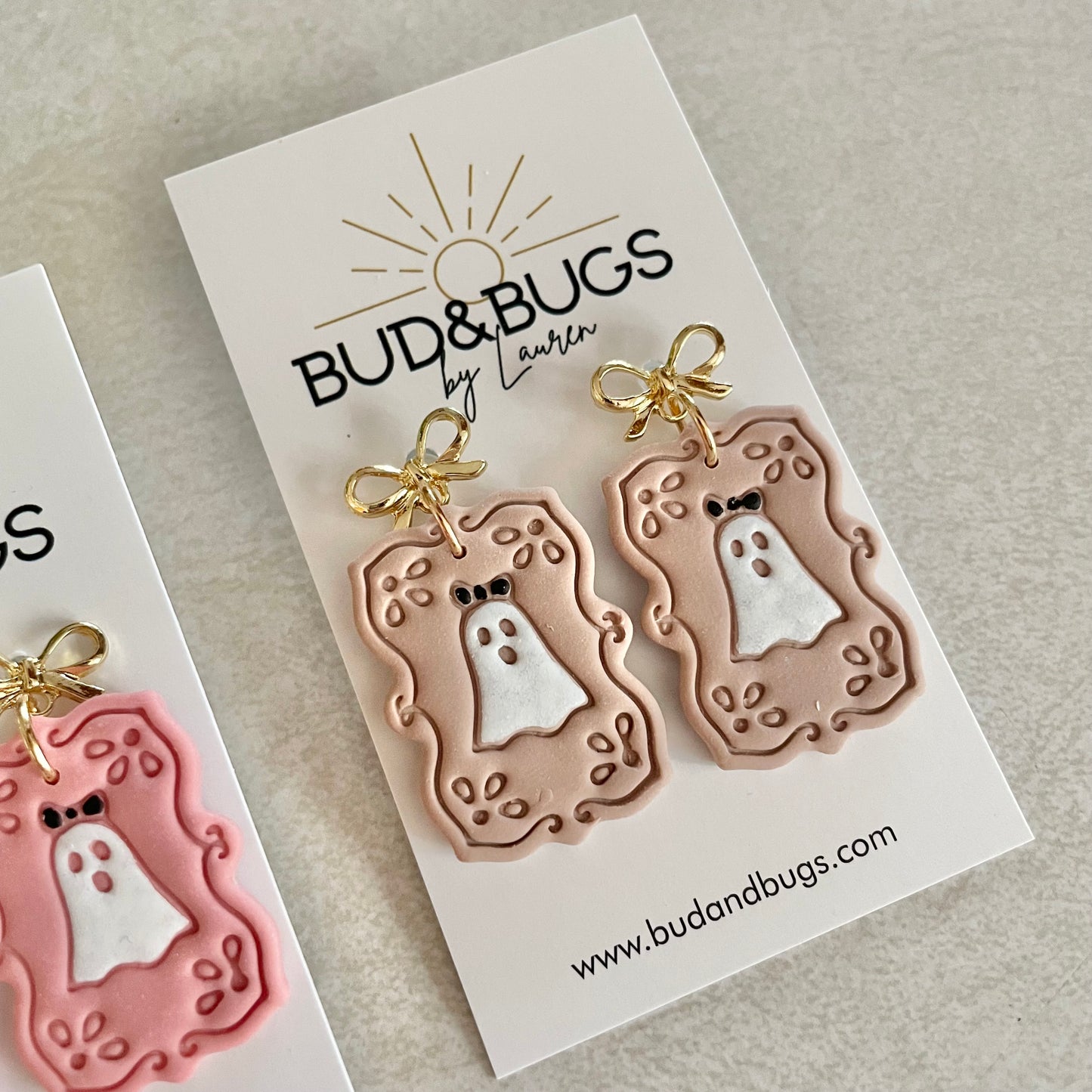 Whimsy Framed Ghost Dangles