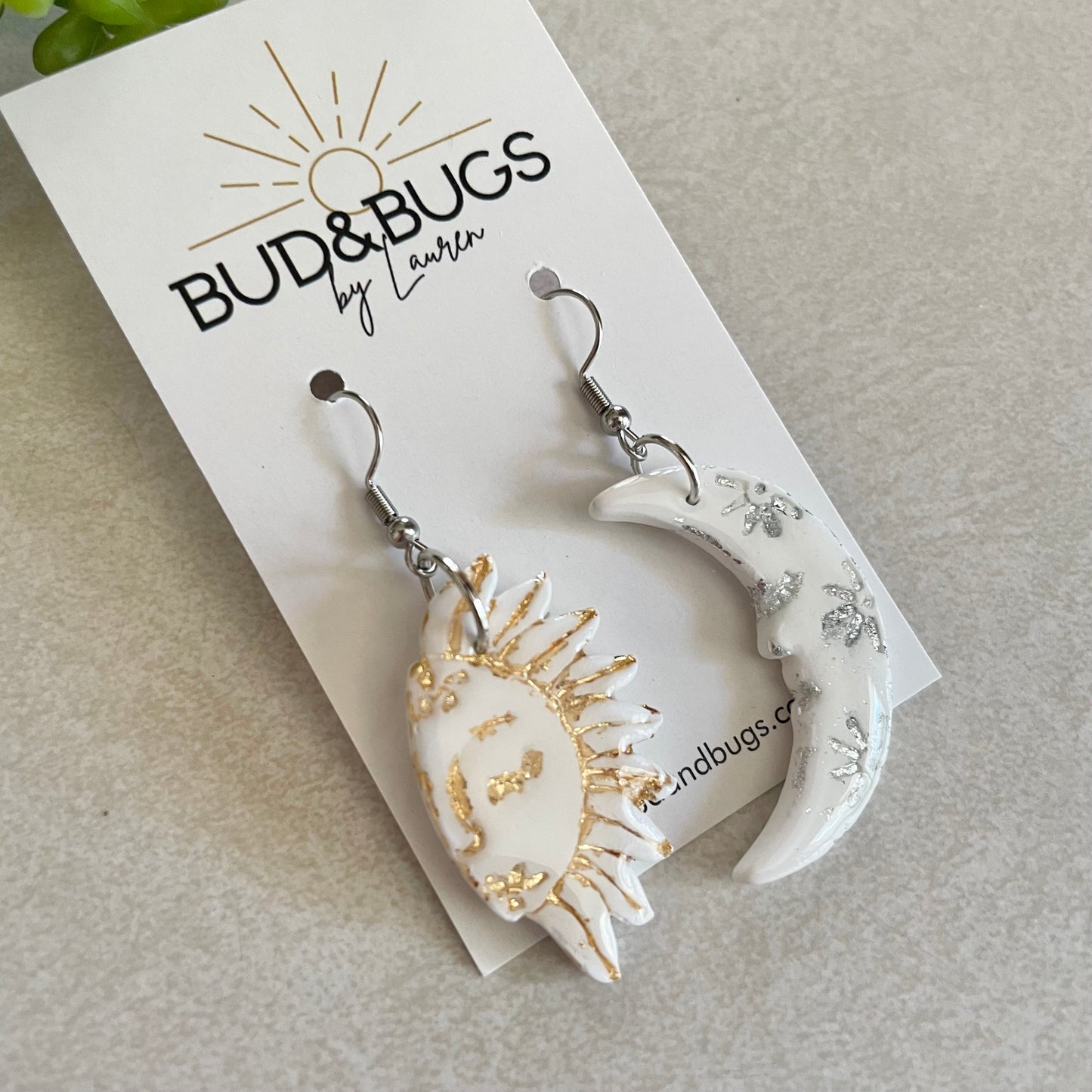 Sun & Moon Foil Dangles