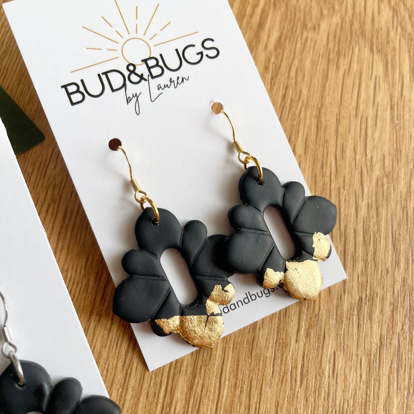 Black New Year Dangles