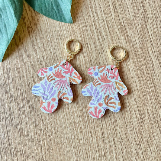 Coral Pattern Huggies