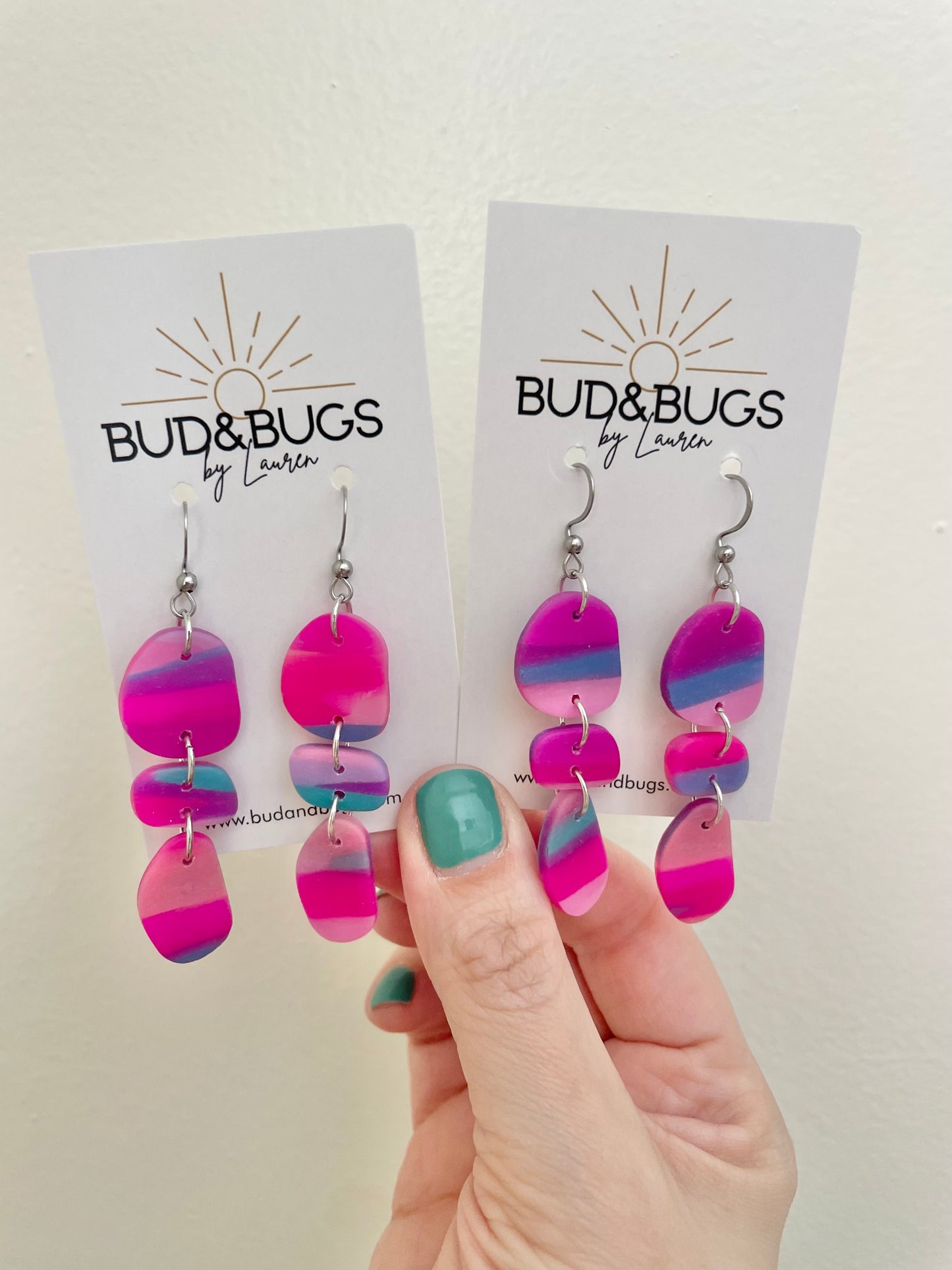 Bold Marbled Dangles