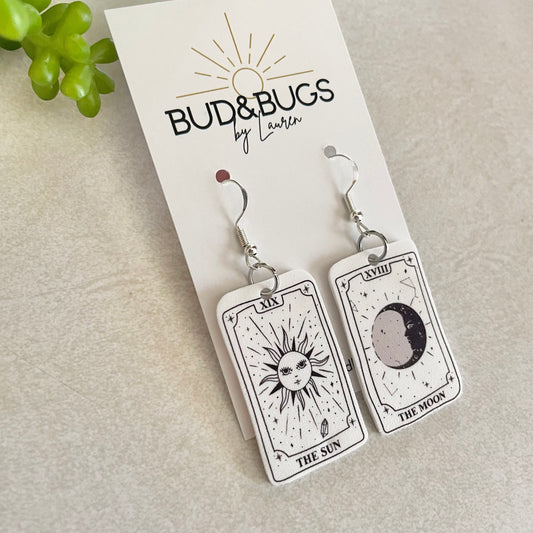 Sun & Moon Tarot Dangles
