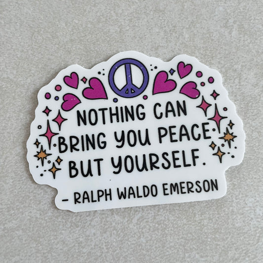 Ralph Waldo Emerson Sticker