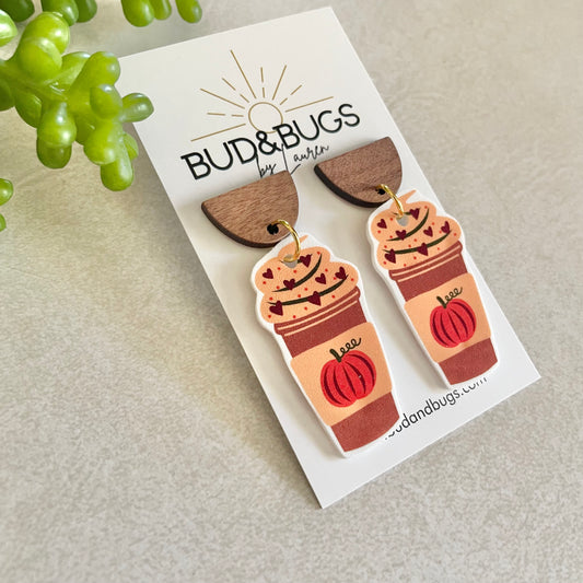 Pumpkin Latte Dangles