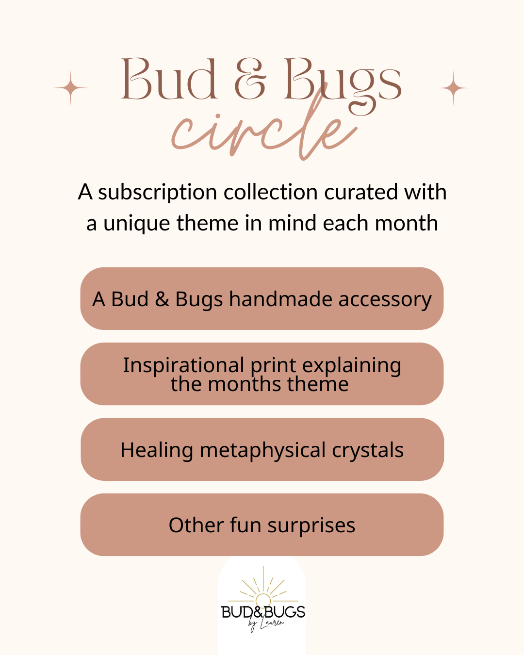 Bud & Bugs Circle - December