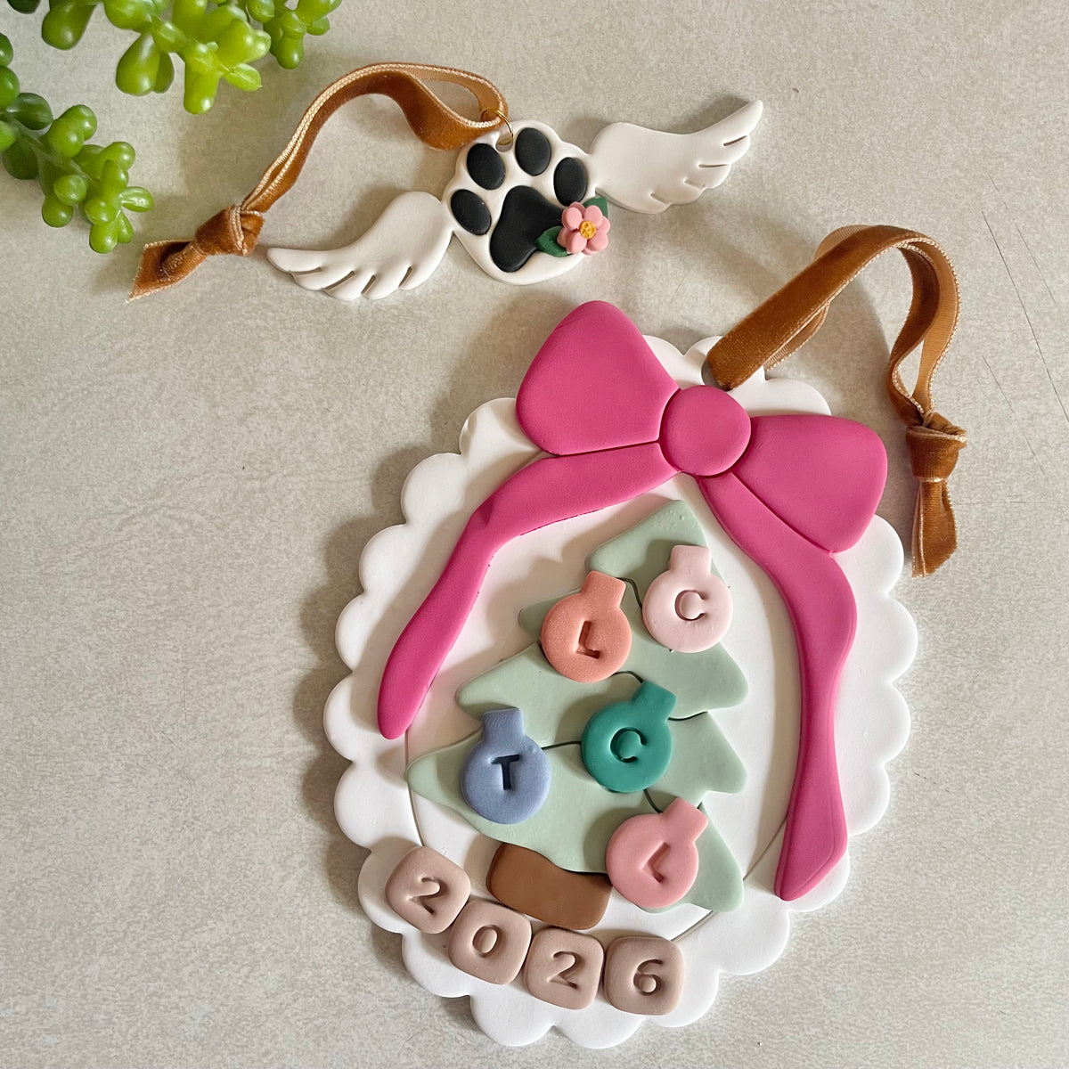 Paw Memorial Ornament