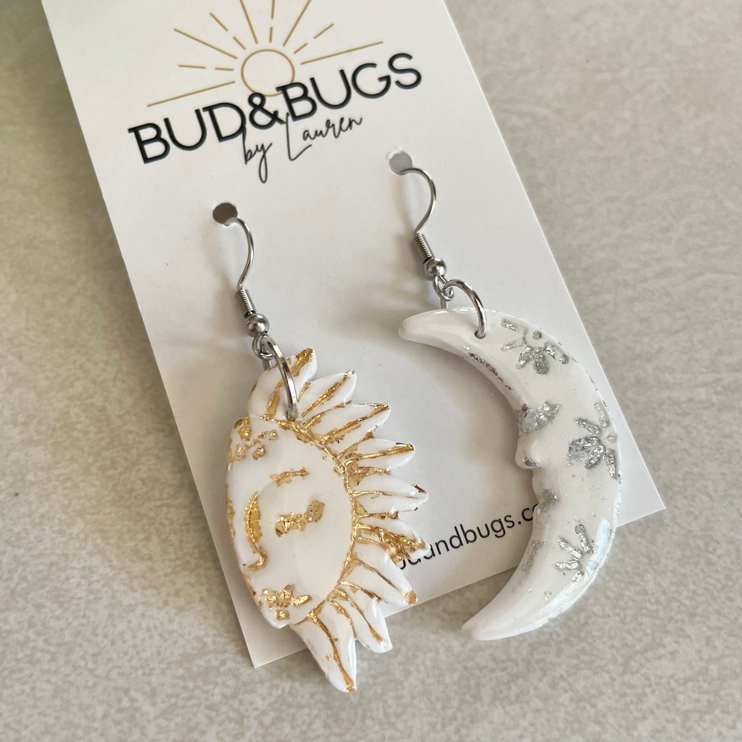 Sun & Moon Foil Dangles