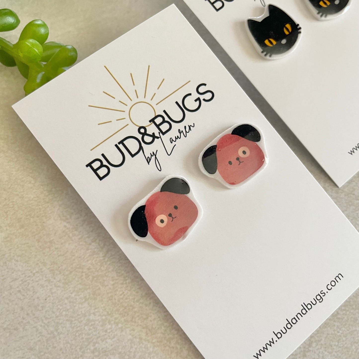 Pet Love Stud Earrings