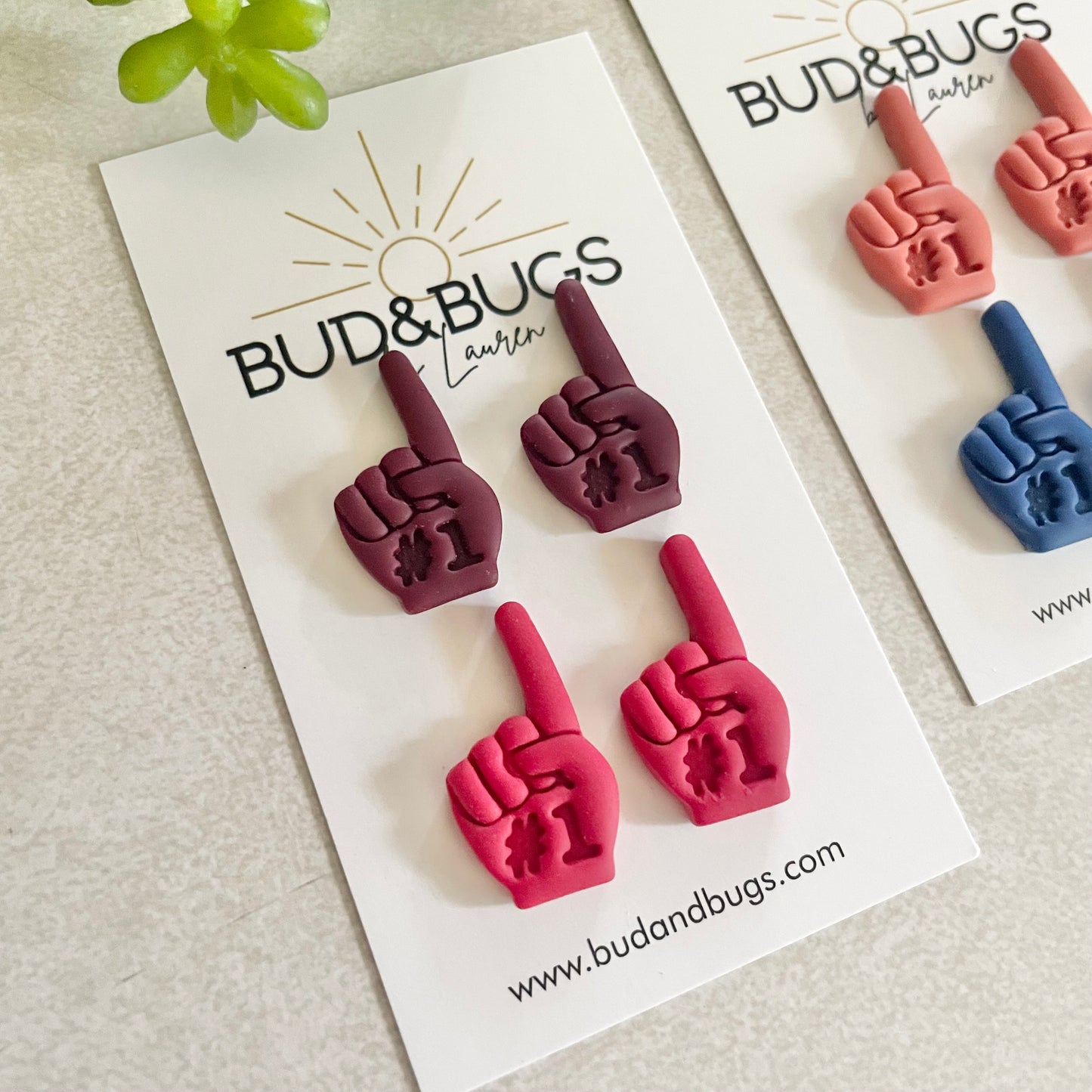 #1 Foam Finger Studs