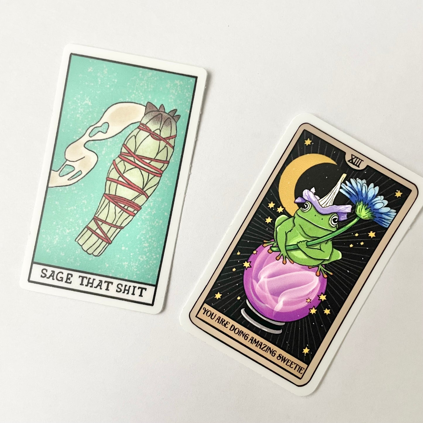 Tarot Card Sticker